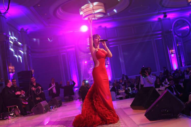Valentine with Myriam Fares